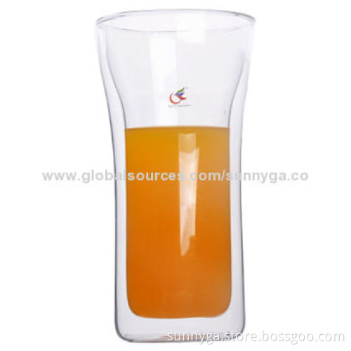 High-quality Double Wall Glass with 467mL Capacity